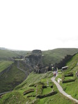 SX07180 Both courtyards of Tintagel Castle.jpg